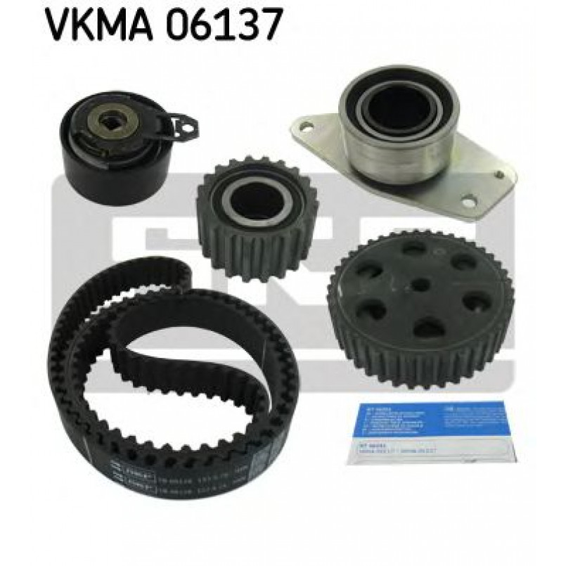VKMA 06137 SKF Комплект (ремінь+ролики)